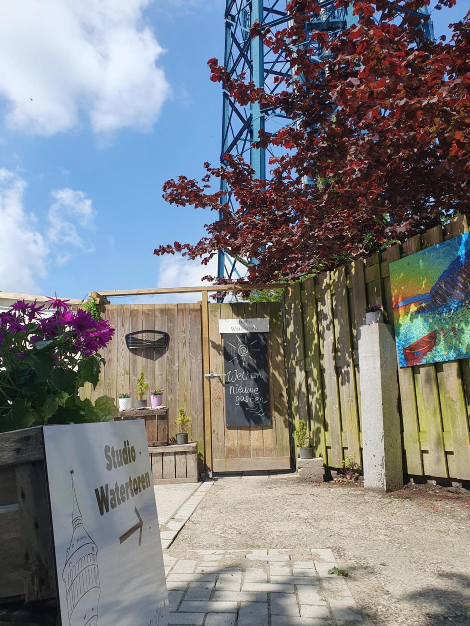 Studio Watertoren Met Tuin En Gratis Parkeren Goes Extérieur photo